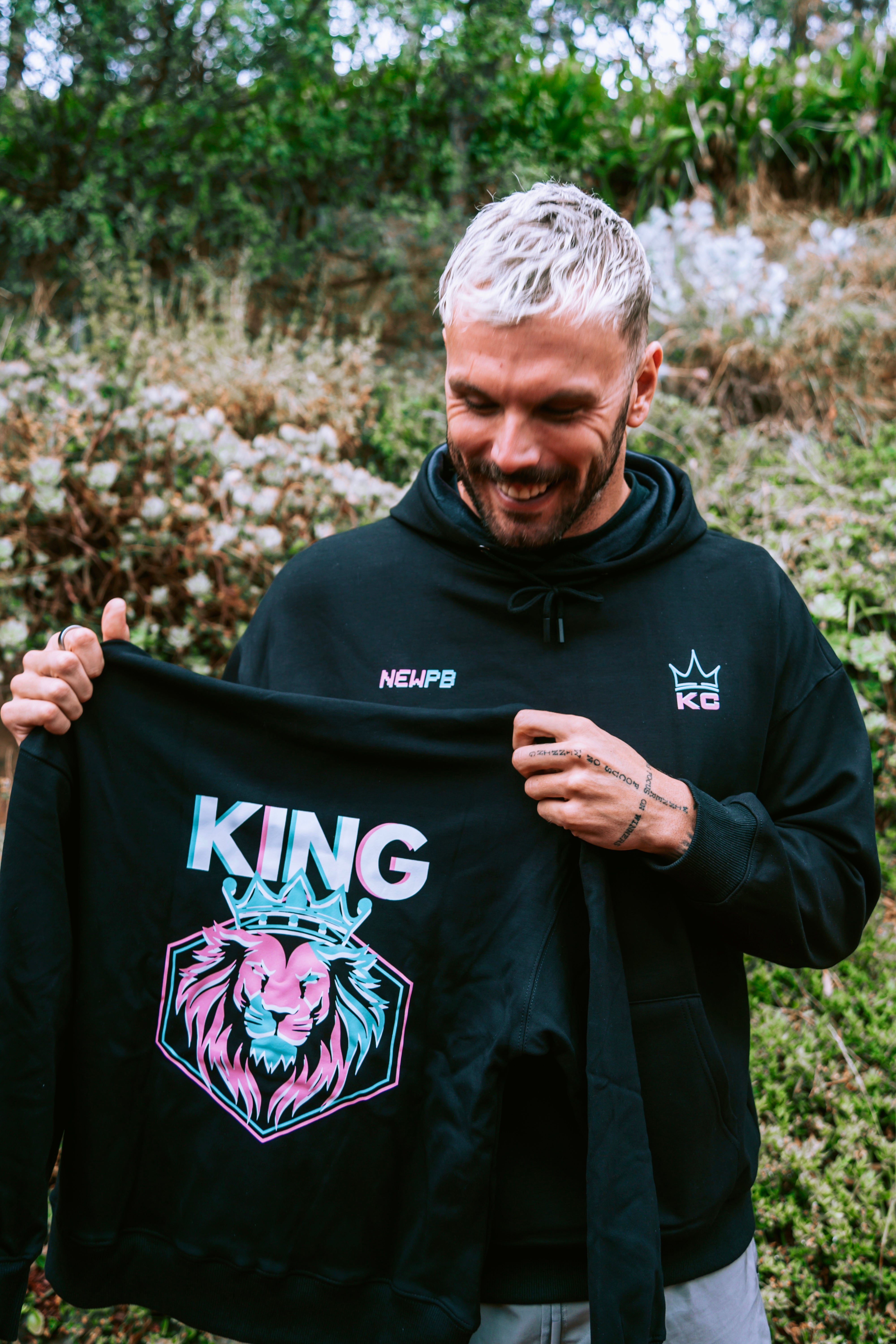 KC KING Hoodie - Black