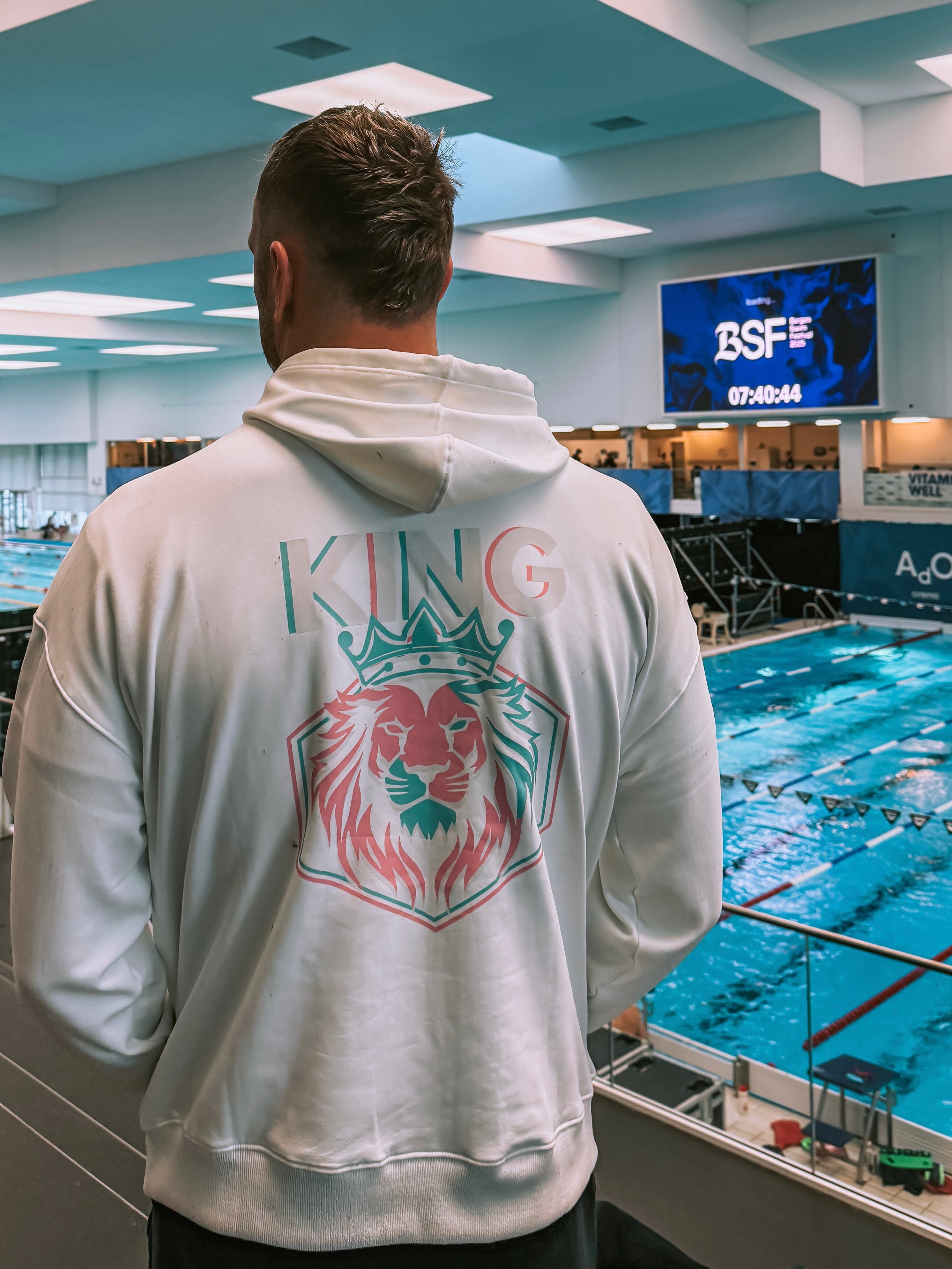 KC KING Hoodie - White