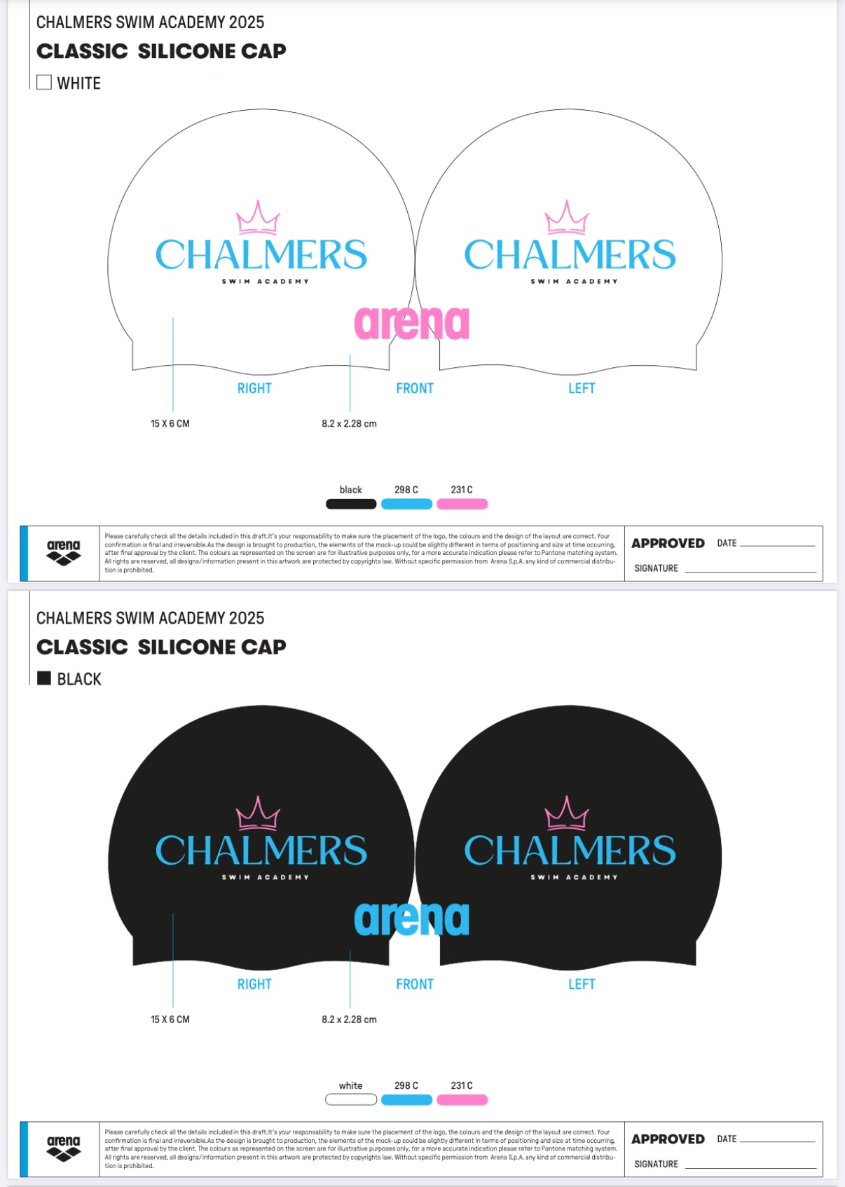 CSA x ARENA Swim Caps - Training