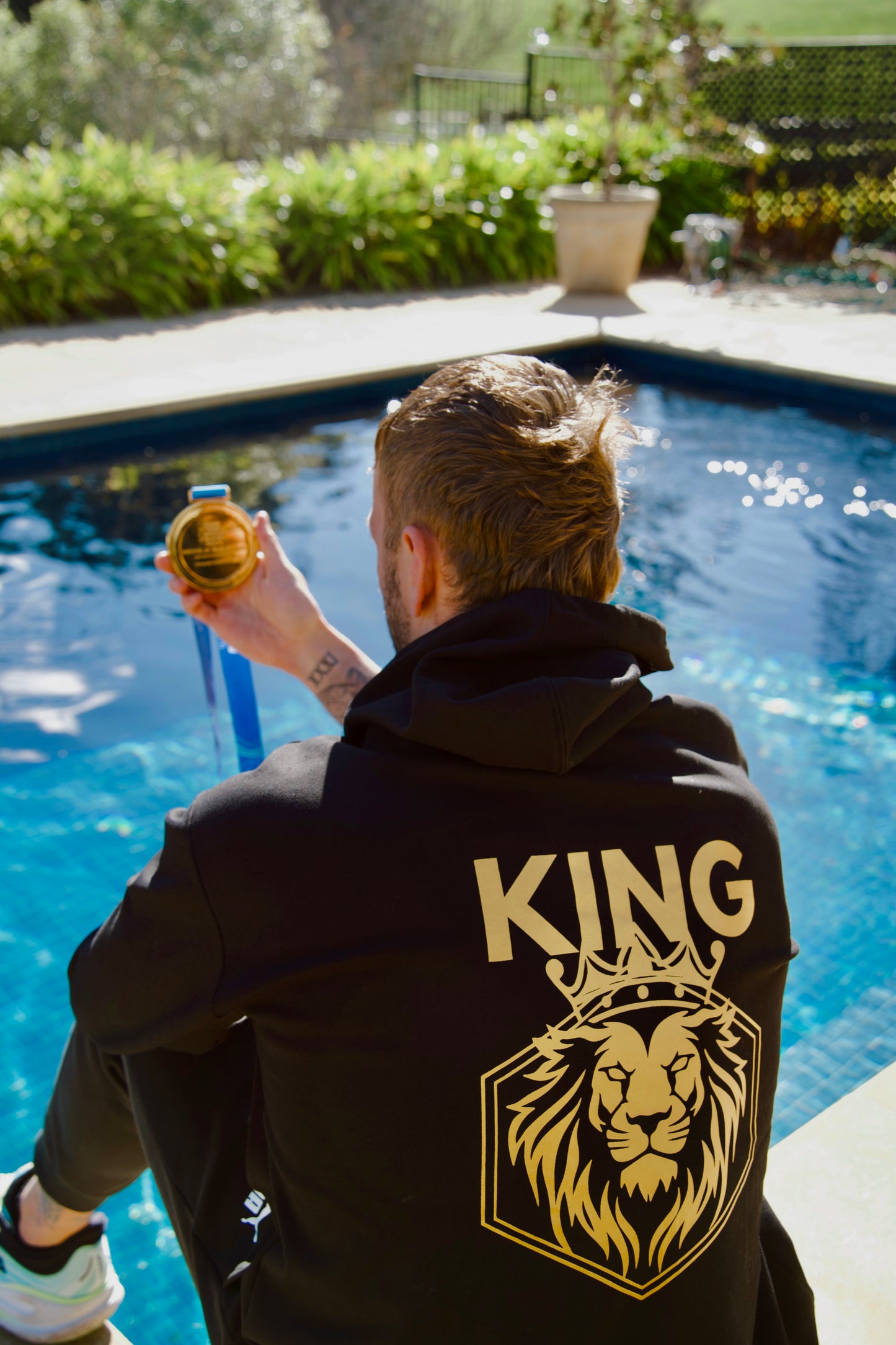 KC KING Black & Gold Hoodie - LIMITED EDITION