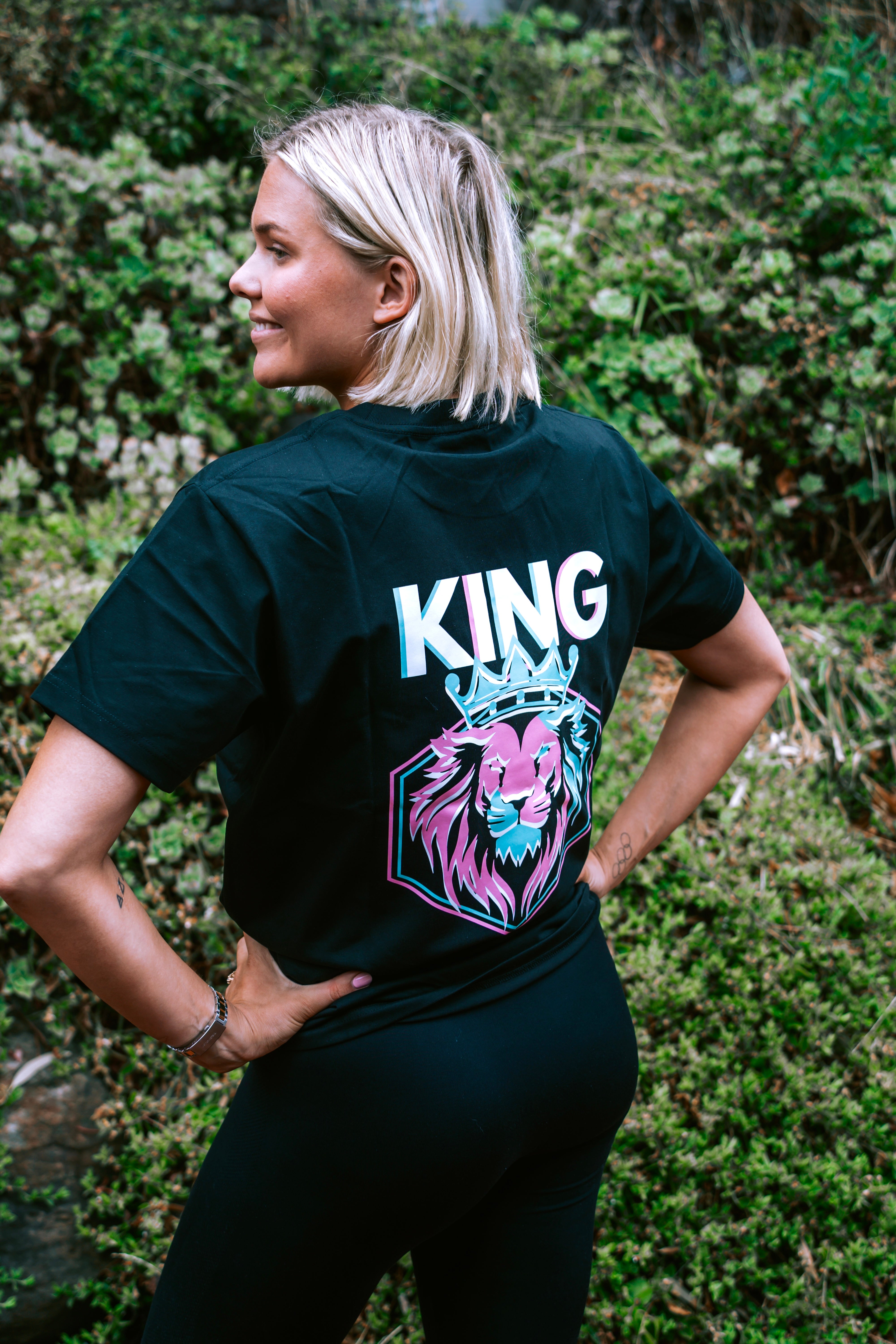 KC KING T Shirt - Black