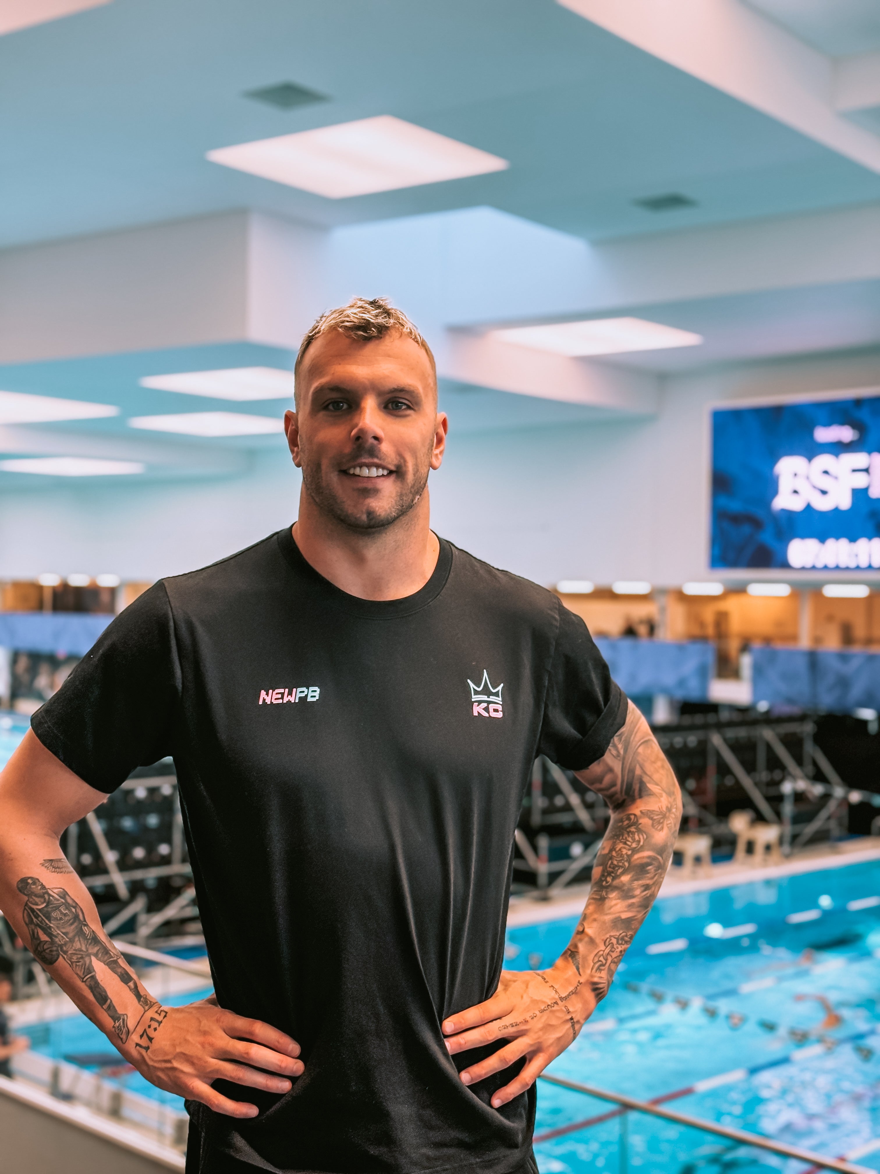 KC KING T Shirt - Black