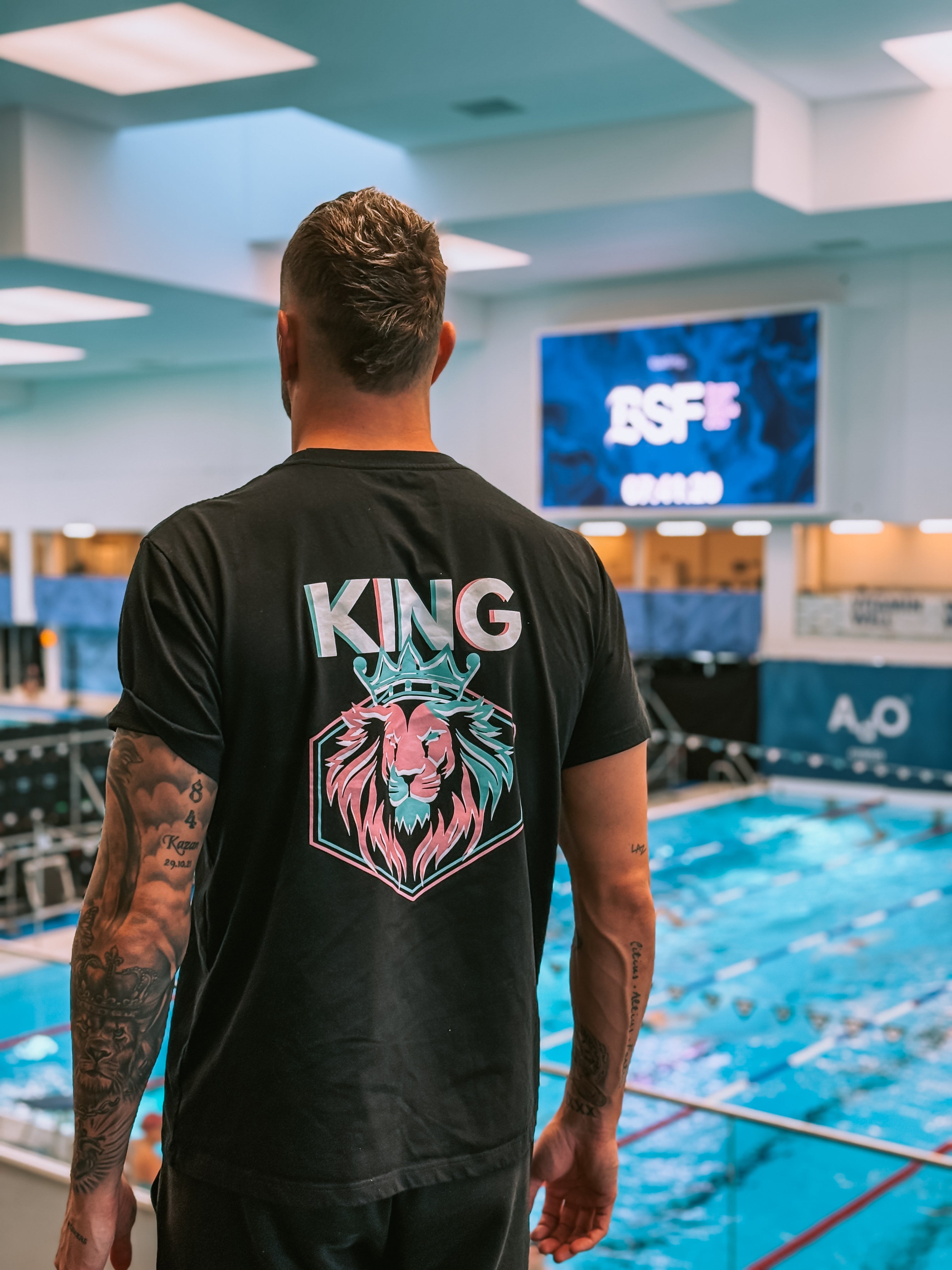 KC KING T Shirt - Black