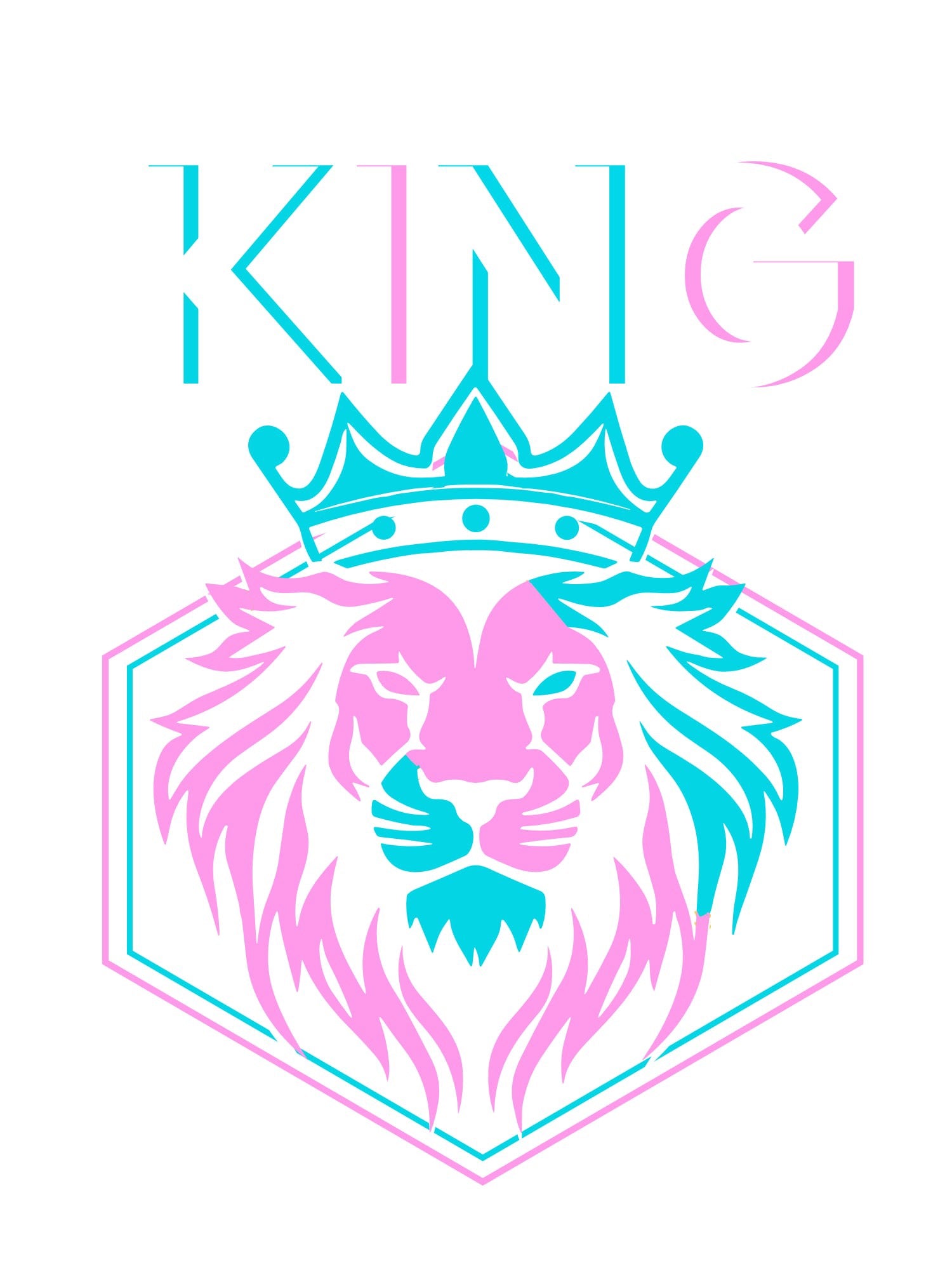 KC KING T Shirt - White