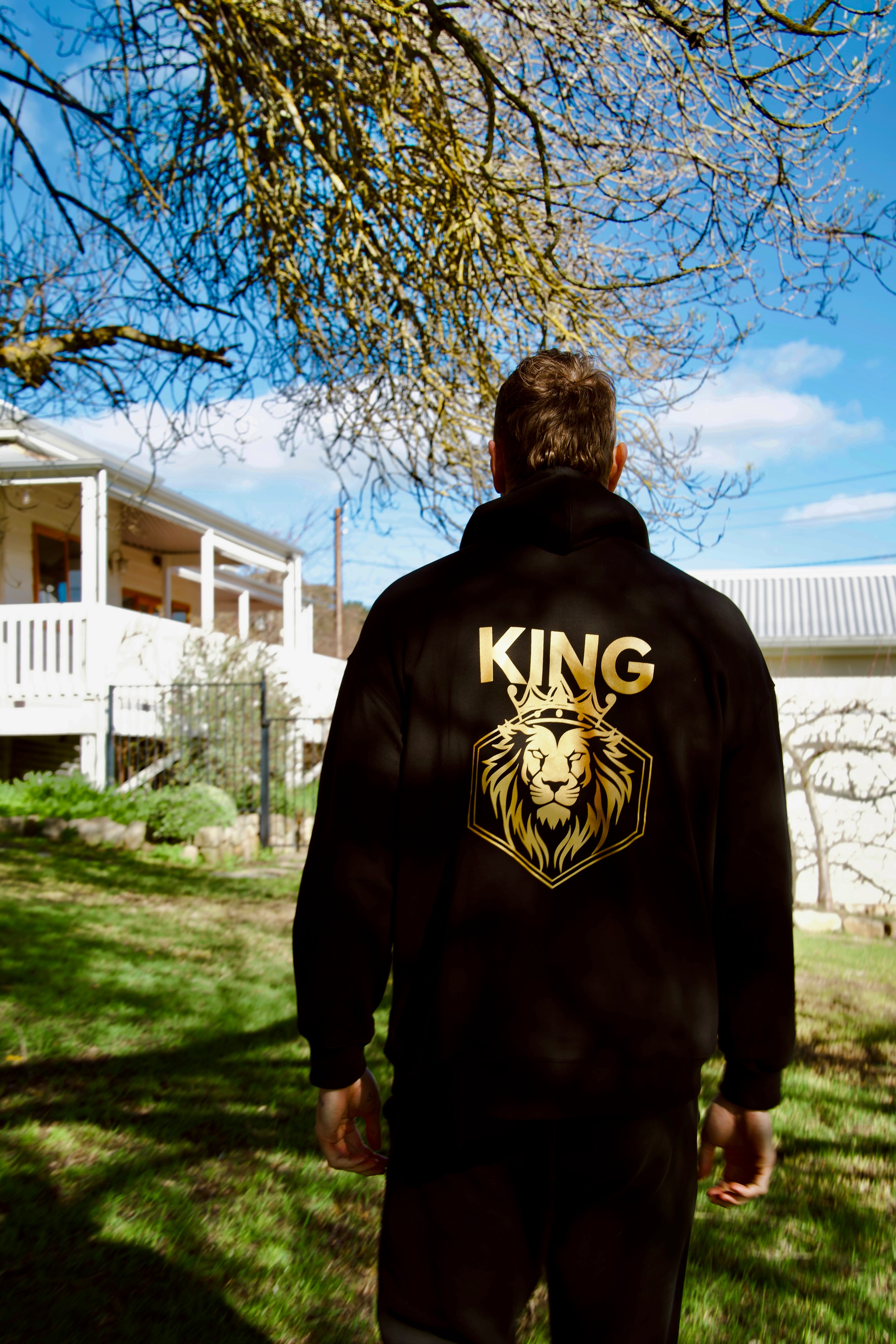 KC KING Black & Gold Hoodie - LIMITED EDITION